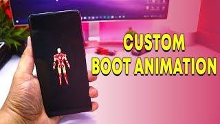 Custom Boot Animation for ANDROID | Change BOOT Animation of Your ANDROID