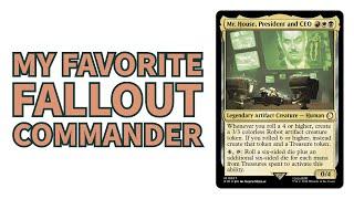 The Best Dice Commander! | Mr. House, President and CEO Deck Tech | Fallout | MTG | EDH