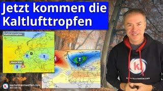 Wetterumstellung "light" - Kaltlufttropfen kommen ins Spiel