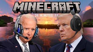 U.S Presidents Play Minecraft (20 MINUTES)