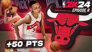 T'es pas content ? 50 POINTS. NBA2K24 Ma carrière #8