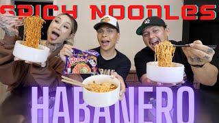 Habanero Lime SPICY NOODLE MUKBANG with @cassieeMUA