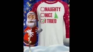 Santa T-Shirt Meme, But It’s LucyInTheSkyWithDiamonds69 (Earrape)