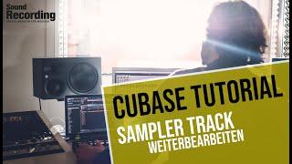 Cubase Pro 9 Tutorial: Sampler Track weiterbearbeiten | german/deutsch | Sound & Recording