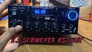 AMPLIFIER  SUBWOFER  2.1  KS-33BT