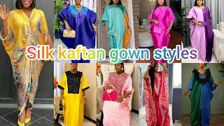 Exquisite African fashion styles 2024 | Silk boubou gown styles | African kaftan / caftan dresses