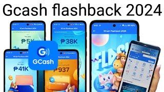 gcash flashback 2024 || how to see gcash flashback in 2024