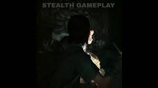 Ellie Stealth Kills in Last Of Us 2 (tlou2) #shorts