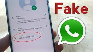  Fake Whatsapp Number !! Fake Whatsapp Number Kaise Banaye | How to Create Fake Whatsapp Number