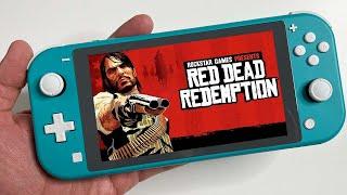 Red Dead Redemption Nintendo Switch LITE Gameplay