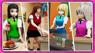 Anime High School Girl Life - Gameplay Walkthrough