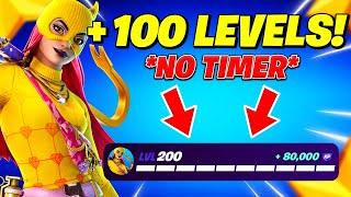 *NO TIMER* Game Breaking FORTNITE XP GLITCH MAP to LEVEL UP FAST!