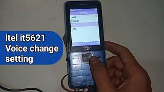 itel it5621 voice changer Enable