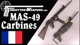 MAS-49 Carabine Mitrailleuse: A French Prototype Lever-Delayed Assault Rifle