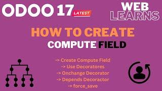 How to create compute field in Odoo 17 Development Tutorial