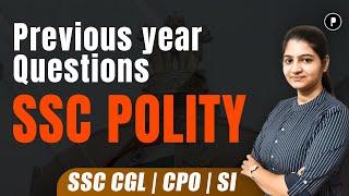 SSC Previous Year Question of Polity | SSC PYQs | Polity #ssc  #parcham