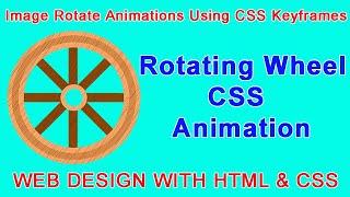 Image Rotate Animations using CSS Keyframes | CSS Rotate Animation | CSS Animation | Web Seekho