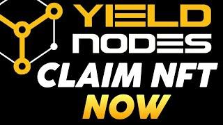 Yield Nodes YOU MUST CLAIM THE NFT NOW