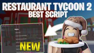 *NEW* Restaurant Tycoon 2 Script (PASTEBIN 2025) (INSTANT COOK, AUTO FARM)