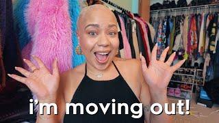 moving out ALONE for the first time at 32!