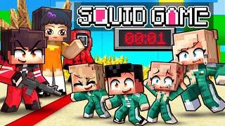 Trapping My Family in SQUID GAMES in Minecraft!