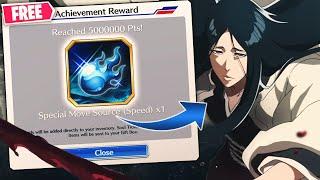 MAKE SURE TO GET THIS! FREE SPEED SPECIAL MOVE SOURCE! EOY TYBW POINT EVENT! Bleach: Brave Souls!