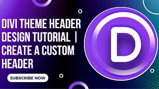 divi theme header design tutorial create a custom header urdu / hindi 2022