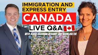 Canada Immigration LIVE Q&A with Alicia and Mark