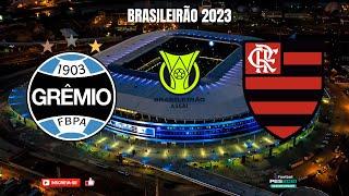 GRÊMIO x FLAMENGO | Campeonato Brasileiro 2023 (RODADA 29) | PES 2021 BMPES v10