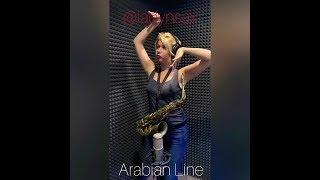 Саксофон. Saxophone. Anastasia Vysotskaya. Arab line.