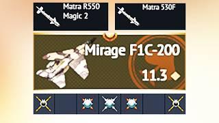 MIRAGE F1C-200 (THE BEST PREMIUM PLANE TO BUY!!) - WAR THUNDER