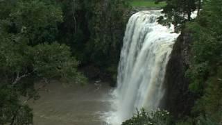 Falling Waters:  Rainbow Falls near Kerikeri in New Zealand