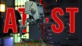 BEST BUDGET Star Wars AT-ST Replica Model Diorama!  (Force Laboratory)