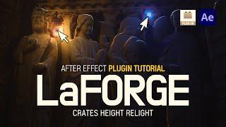 After Effects Plugin LaForge Crates Height Relight l LaForge 플러그인 튜토리얼
