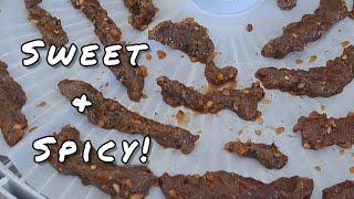 Making Sweet & Spicy Venison Jerky