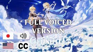 Genshin Impact | Teyvat Chapter Trailer Full Voice ver. |  Japanese dub English transliterated sub