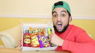 SAQIB TRIES AMERICAN SNACKS AND DRINKS