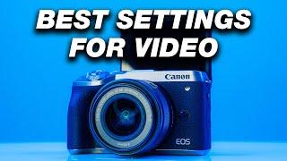 BEST Camera Settings for YouTube Videos (Step by Step Guide)