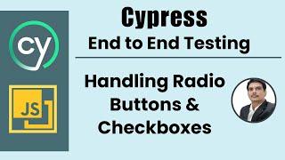 Part 7: Cypress E2E Web Automation | Interacting with Elements | Radio Buttons & Checkboxes