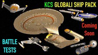 PREVIEW - KCS Globali Ship Pack  - 5 Ships - Battle Tests - Star Trek Starship Battles