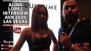 AWT at AVN - Adult Film Star Alina Lopez chats it up The Trendsetter at AVN 2020 in Las Vegas