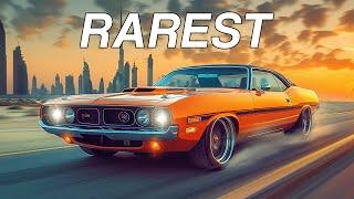 10 Rarest Muscle Cars of all Time