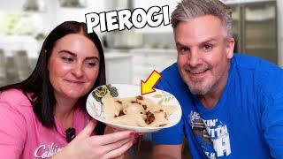 Mrs H Authentic PIEROGI Recipe | Do Americans Eat these DUMPLINGS?