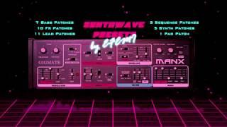 EFEMI Synthwave | Retrowave Presets | Soundbank for MANX Gigmate v.2