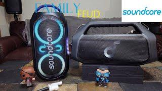 Soundcore Boom 2 Plus vs Rave Party 2 ‍ (Bass^ On & Custom EQ for Both) A Basement Family Feud