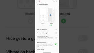 Oppo a16 navigation bar change setting