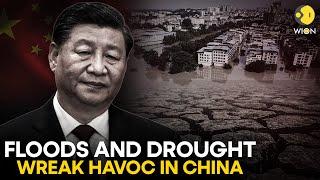 China faces dual catastrophe; struck by floods and drought at the same time | WION Originals