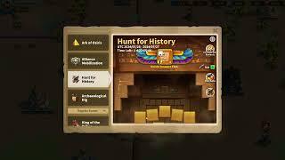 BABA TC ATACAN - HUNT FOR HISTORY EVENT ''1300 hammers,, - RISE OF KINGDOMS