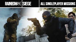 Rainbow 6 Siege - All Situations Missions Walkthrough (All Singleplayer Task) GAMEPLAY