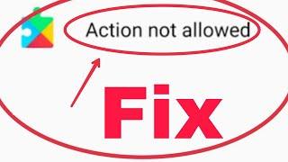 Fix Play Store Factory Data Reset Action Not allowed Problem Solve